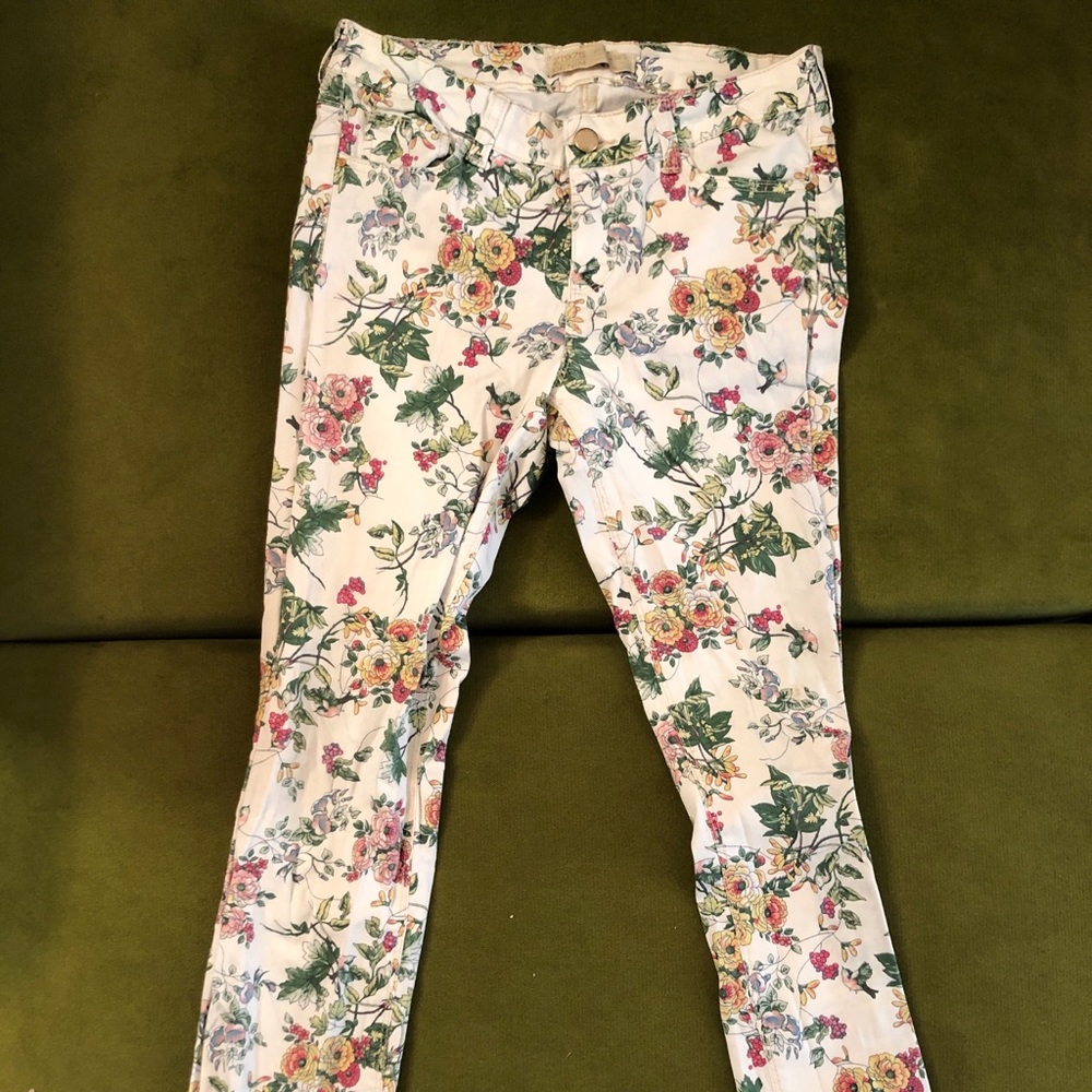 Zara floral pants
